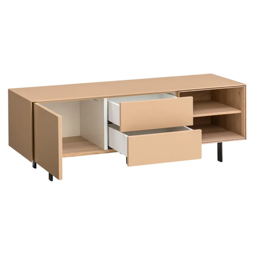 Johann Jakob Lowboard Molina eichefarbig, nude Discount