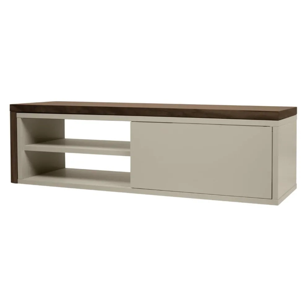 Temahome Lowboard Movida grau, nussbaumfarbig Hot