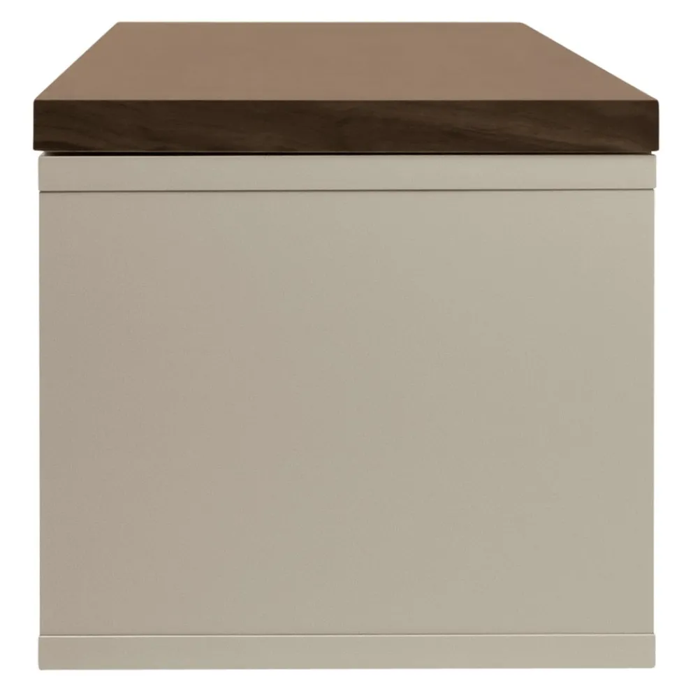 Temahome Lowboard Movida grau, nussbaumfarbig Hot
