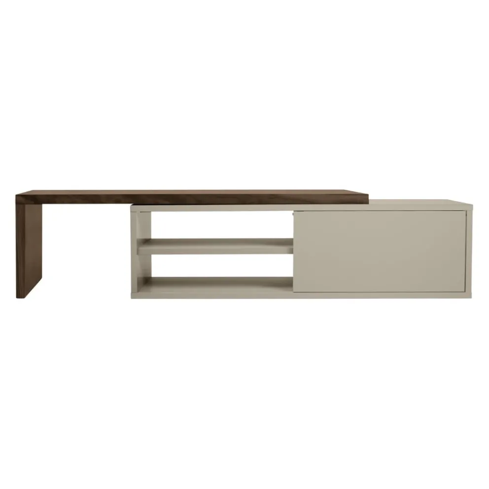 Temahome Lowboard Movida grau, nussbaumfarbig Hot