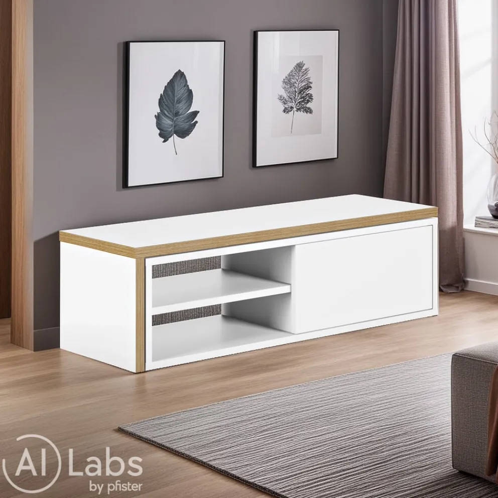 Temahome Lowboard Movida weiss Clearance