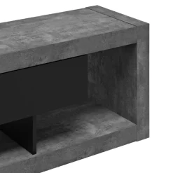 Temahome Lowboard NARA betongrau, schwarz New