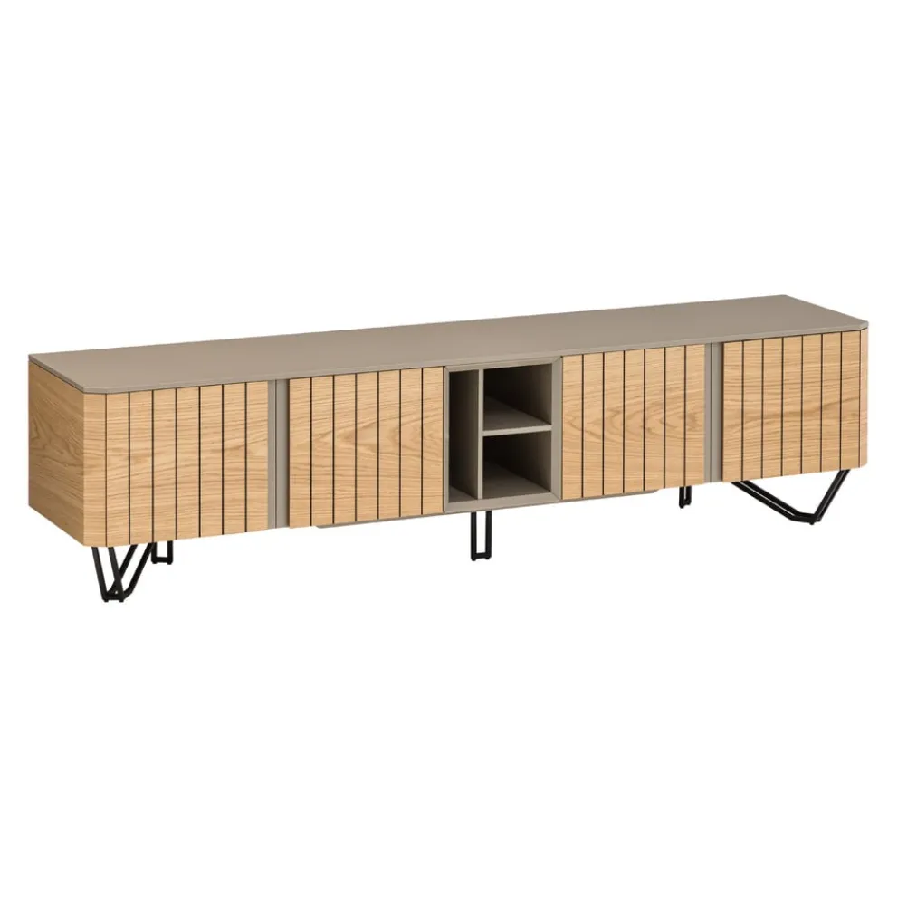 edy&liv Lowboard Narvik eichefarbig Discount