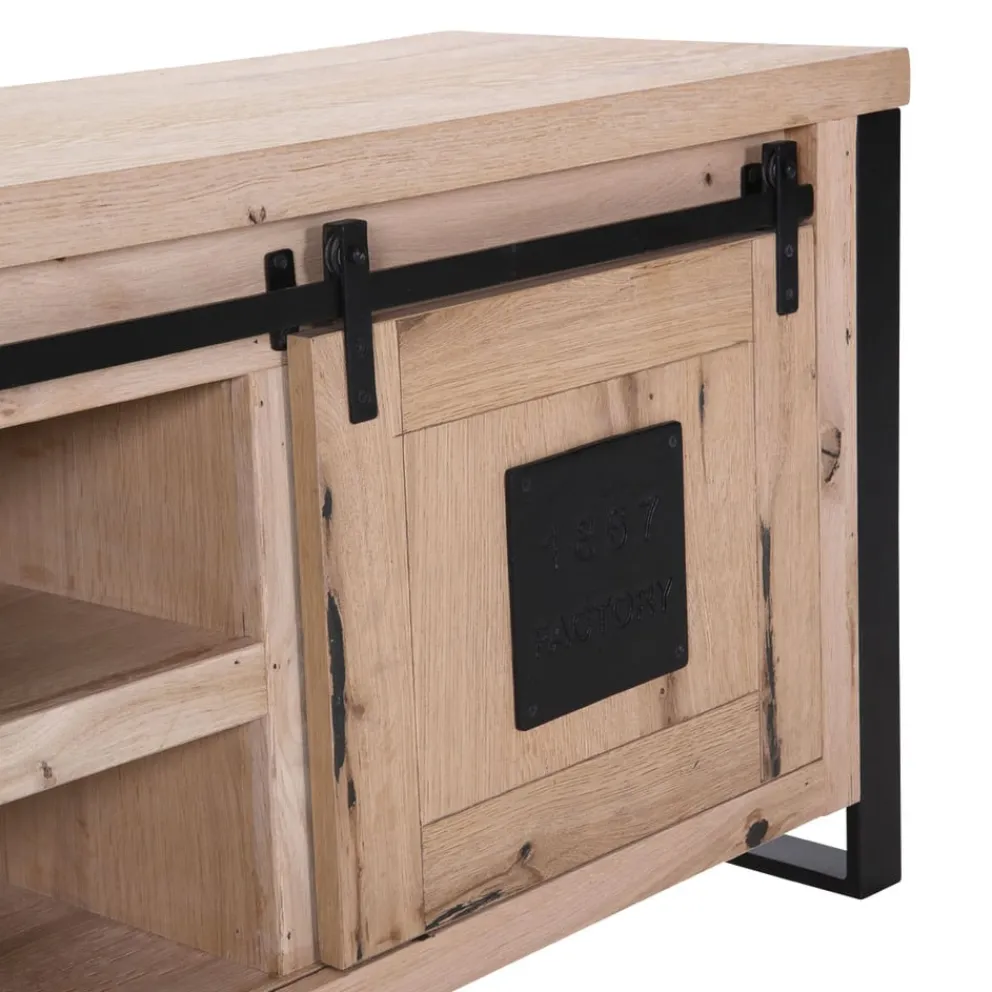 Ambia Home Lowboard Oak Island eichefarbig Clearance