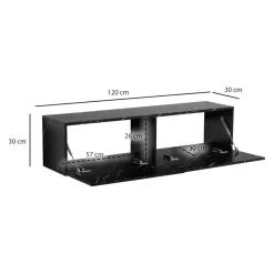 MID.YOU Lowboard schwarz Outlet