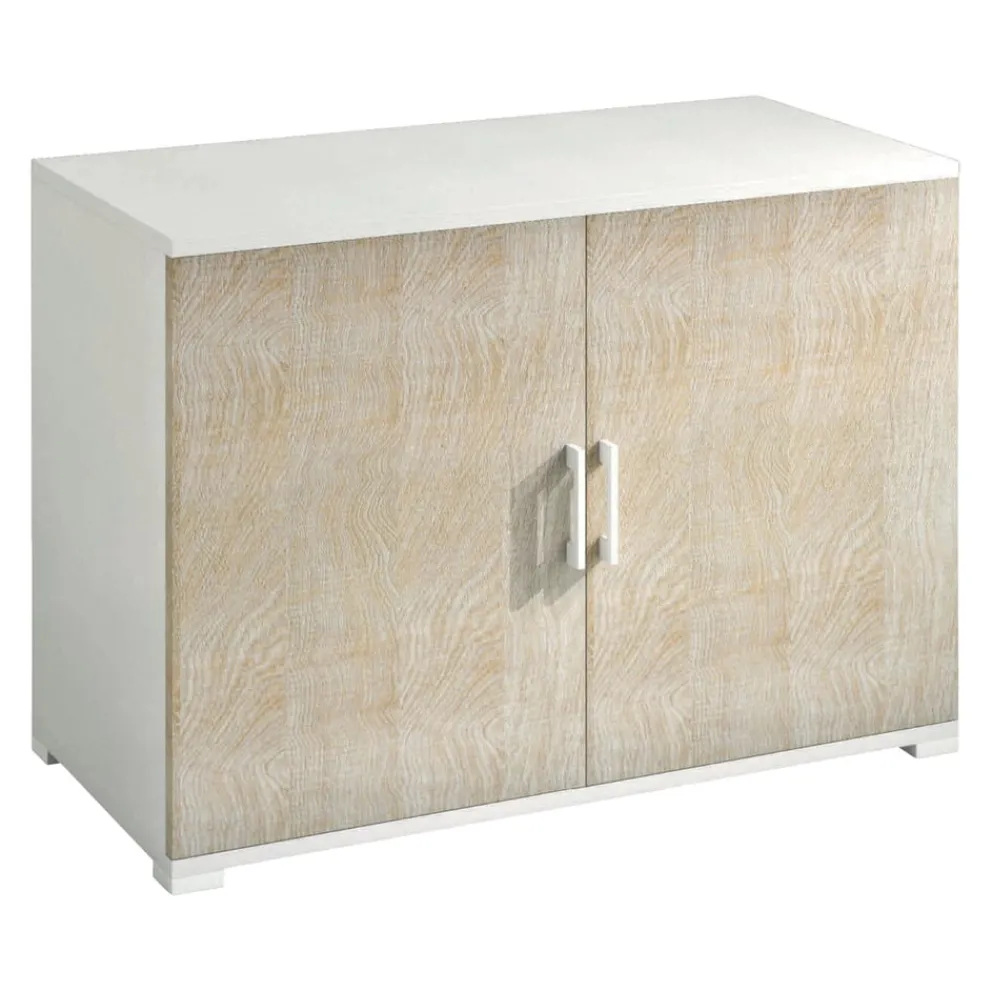 Sikelia Mehrzweckschrank Clean eichefarbig, weiss Outlet