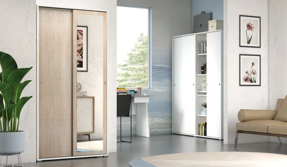 Sikelia Mehrzweckschrank Clean weiss Clearance