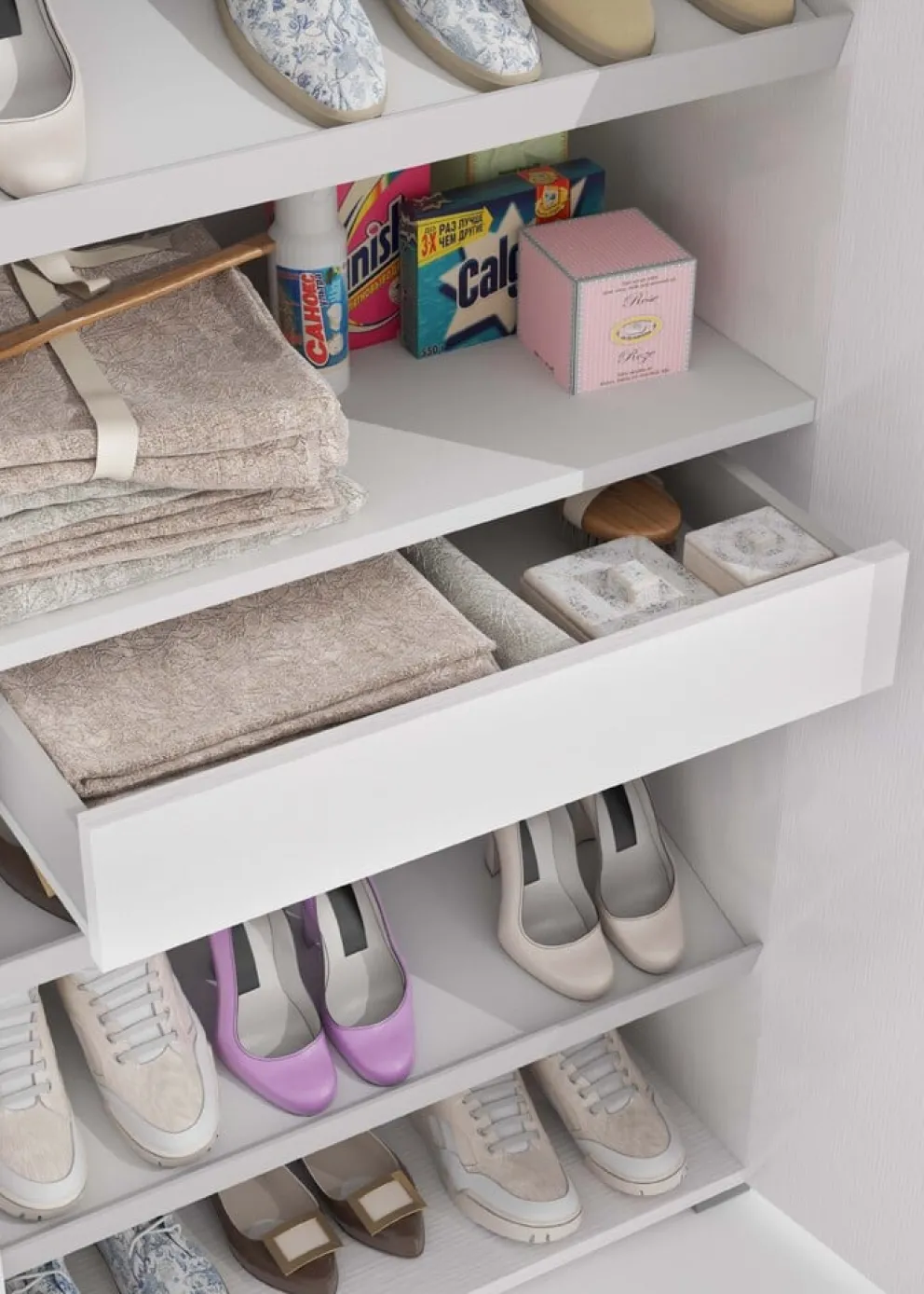 Sikelia Mehrzweckschrank Clean ulmefarbig Best
