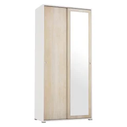 Sikelia Mehrzweckschrank Clean eichefarbig, weiss Outlet