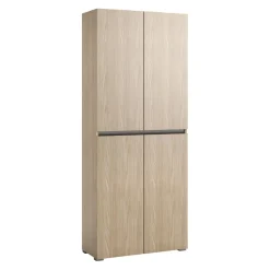 Sikelia Mehrzweckschrank Clean ulmefarbig, weiss New