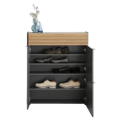 Voleo Mehrzweckschrank Rio eichefarbig, graphit New