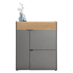 Voleo Mehrzweckschrank Rio eichefarbig, graphit New