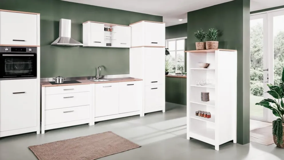MID.YOU Mehrzweckschrank Sicilia weiss Sale