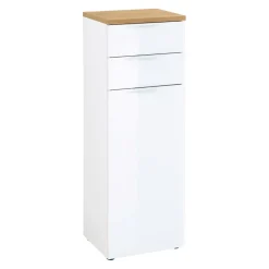 MID.YOU Midischrank Pescara navarra-eiche-nb., weiss New