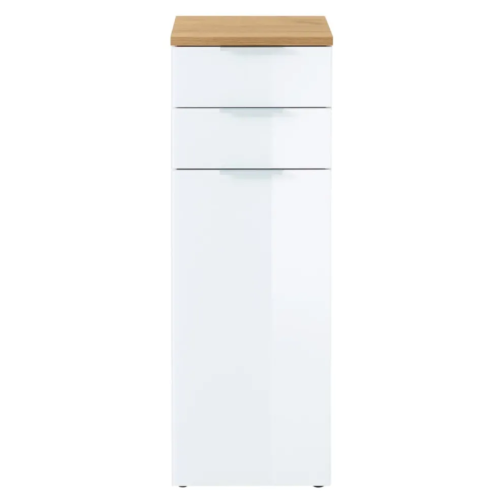 MID.YOU Midischrank Pescara navarra-eiche-nb., weiss New