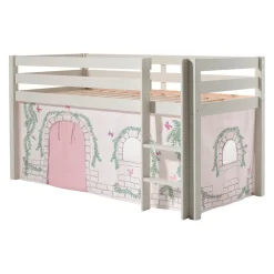 MID.YOU Mittelhochbett Pino rosa, weiss Hot