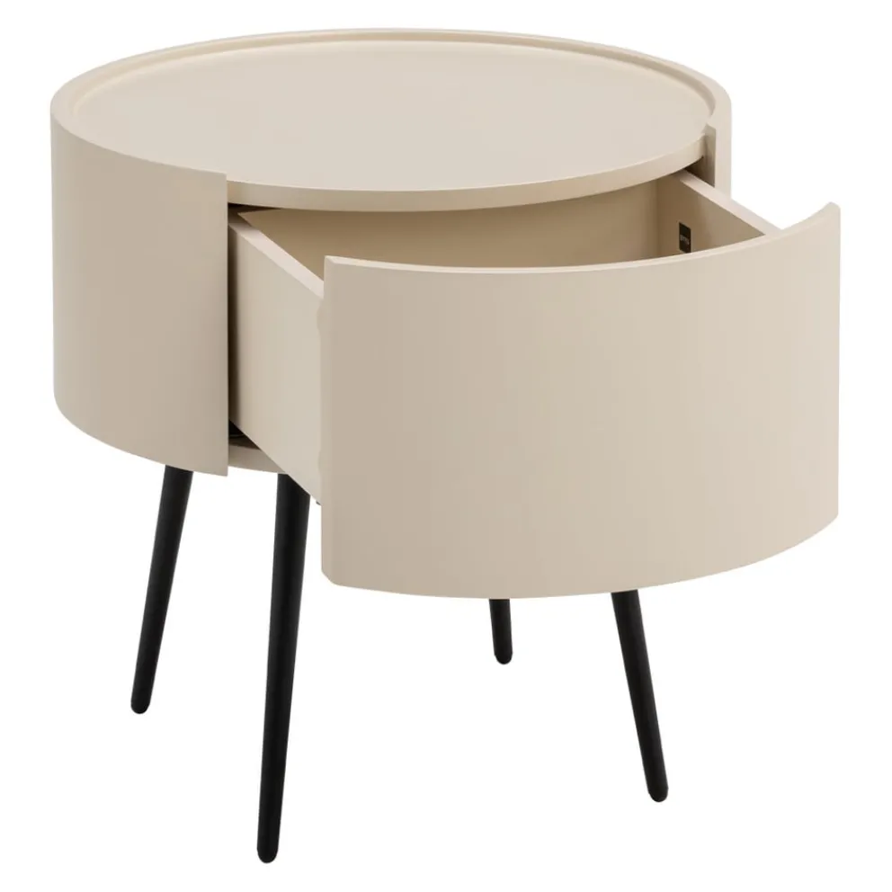 BYYU Nachttisch Alaya beige Hot