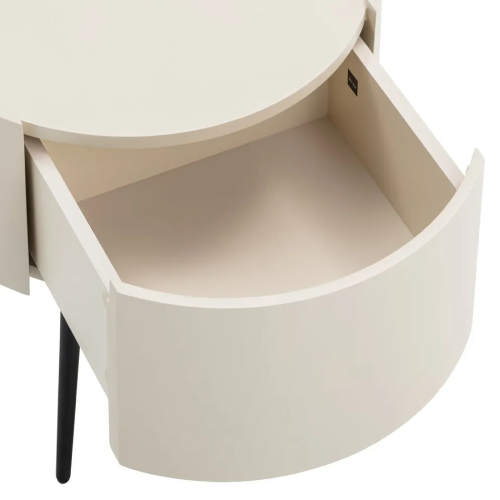 BYYU Nachttisch Alaya beige Hot