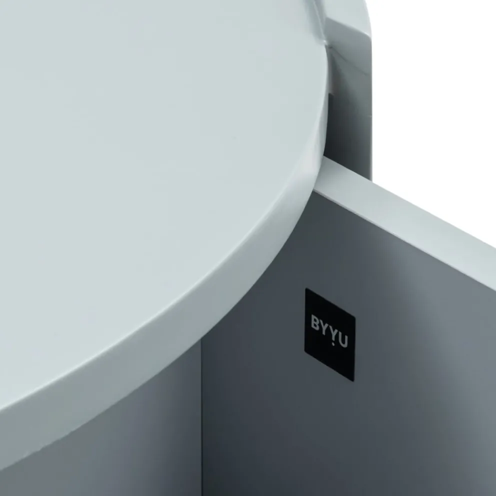 BYYU Nachttisch Alaya kiesel Outlet