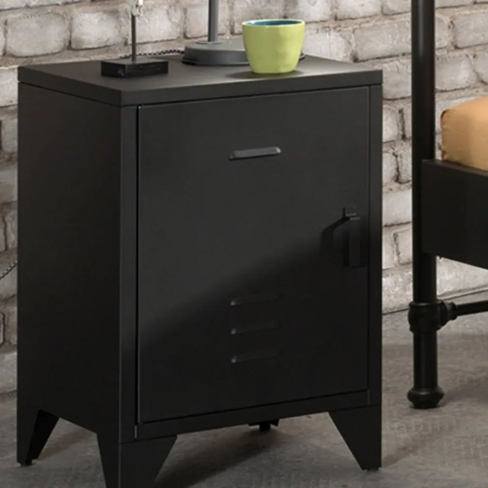 MID.YOU Nachttisch Bronxx Black Best