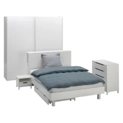 BYYU Nachttisch Elements weiss Clearance