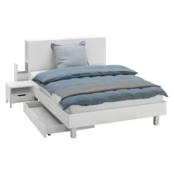 BYYU Nachttisch Elements weiss Clearance