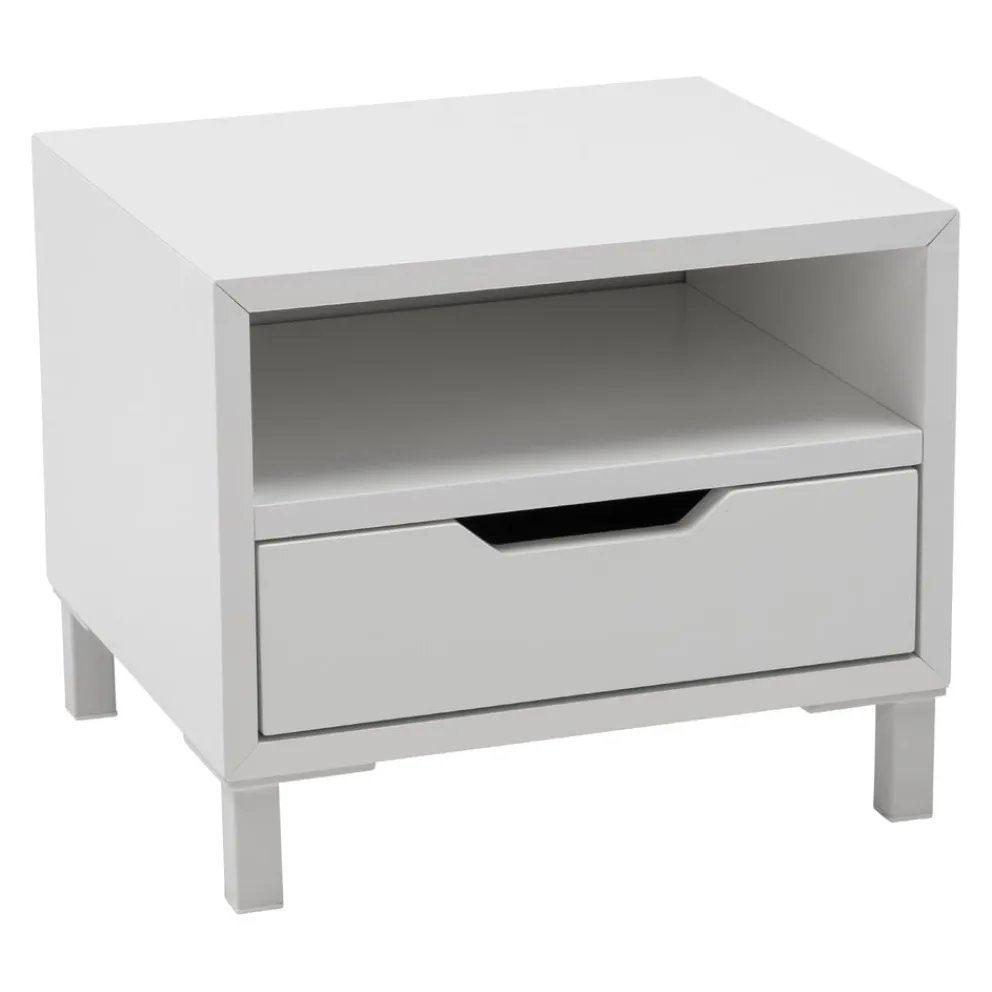BYYU Nachttisch Elements weiss Clearance