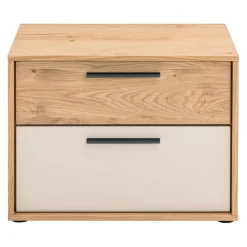 Dieter Knoll Nachttisch Gandino anthrazit, eichefarbig, sand Outlet