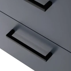 BYYU Nachttisch Garda 7015 schiefergrau New