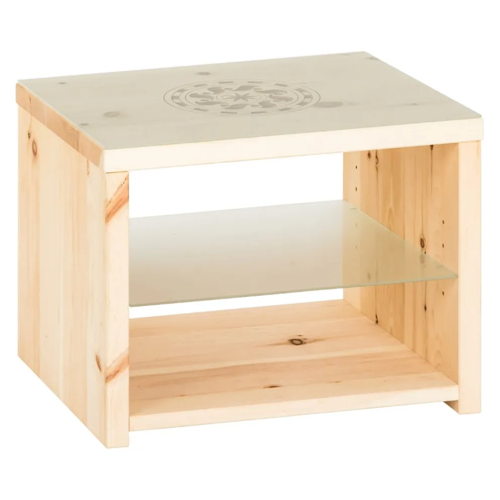 TRINATURA Nachttisch Guarda Val arvefarbig Hot