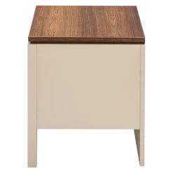 Cilek Nachttisch Lapel crème, nussbaumfarbig Hot