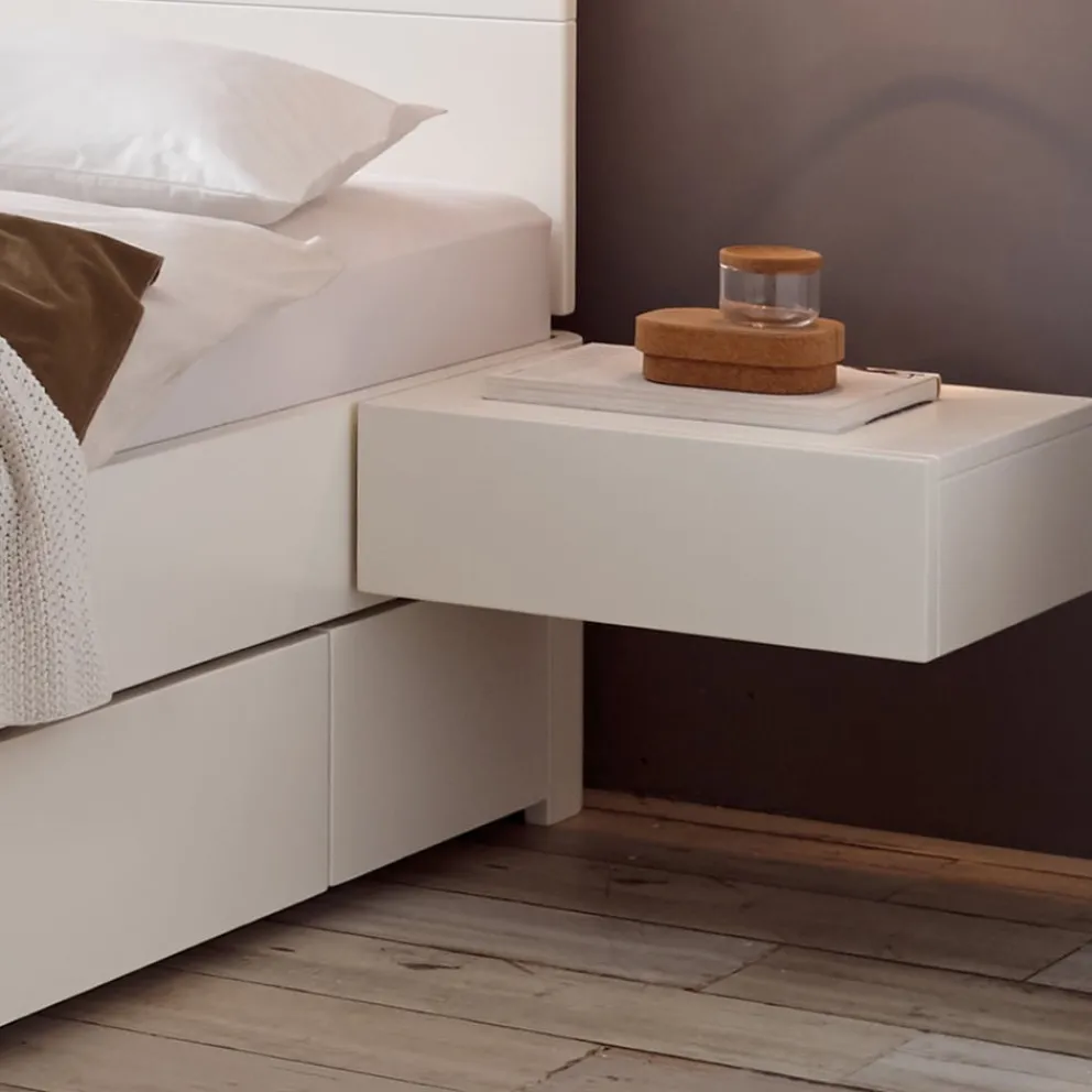 HASENA Nachttisch Legno 10 Buche weiss deckend New