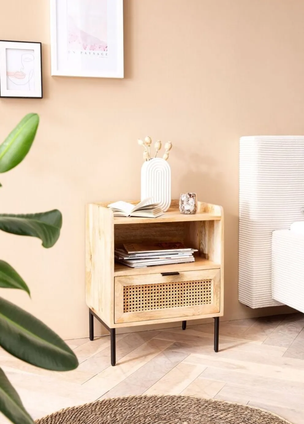 MID.YOU Nachttisch Mango braun Outlet
