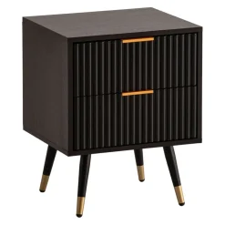 MID.YOU Nachttisch Modern schwarz Hot