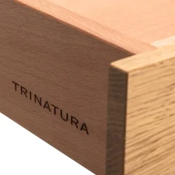 TRINATURA Nachttisch Neka eichefarbig