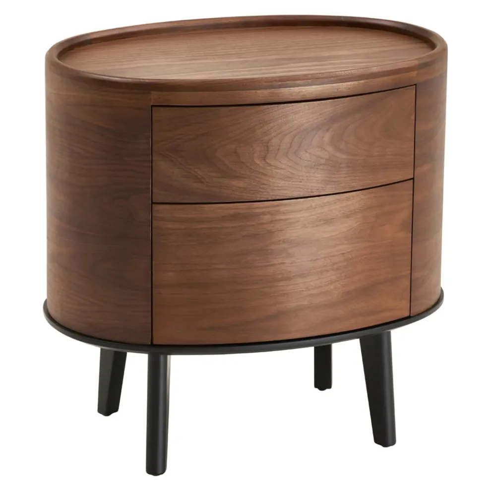 Johann Jakob Nachttisch Noble rotbraun Discount