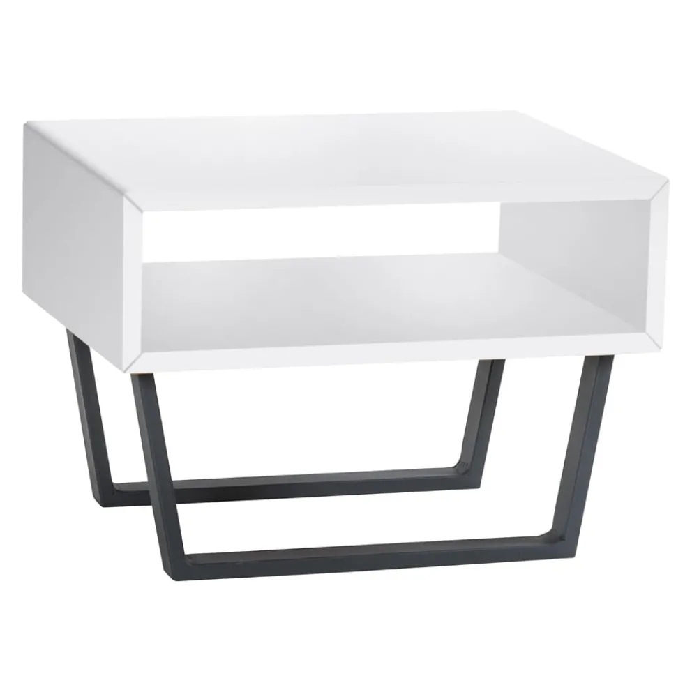 HASENA Nachttisch Pietro 10 Buche weiss deckend Hot