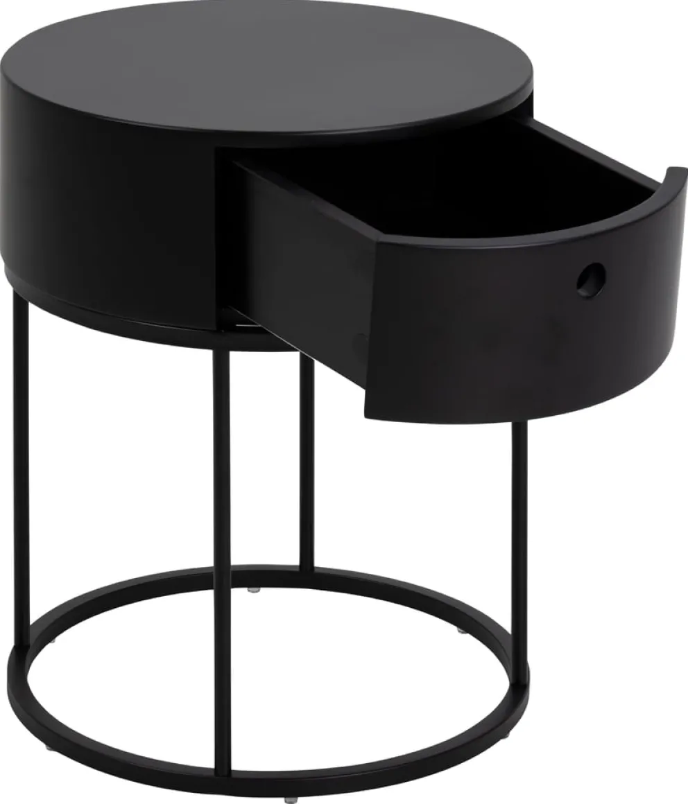 MID.YOU Nachttisch Polo schwarz New