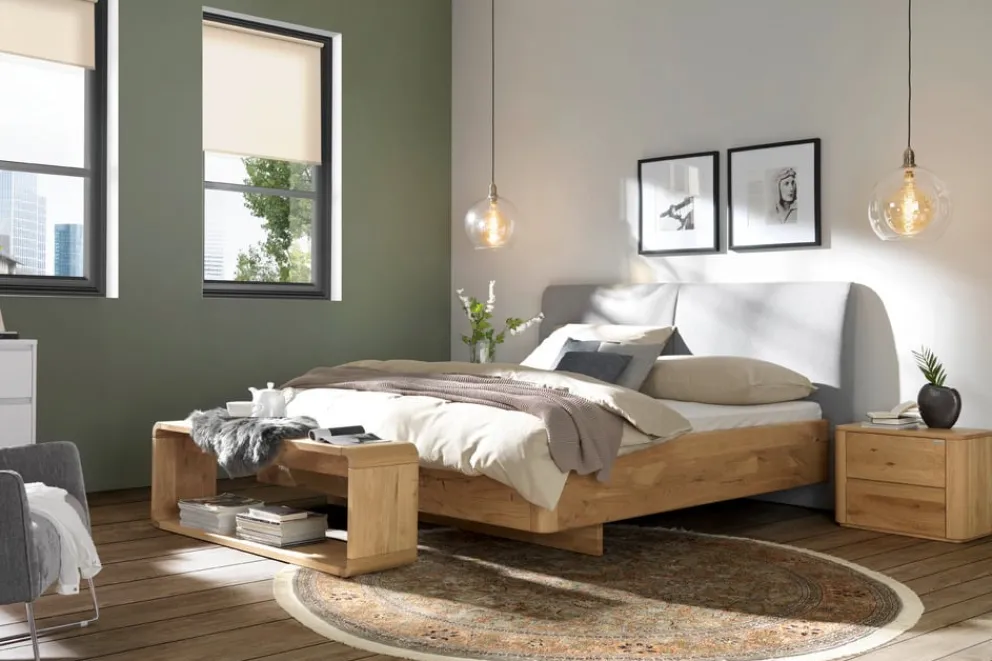 VALNATURA Nachttisch Silene eichefarbig Clearance