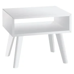 HASENA Nachttisch Simona 10 Buche weiss deckend Outlet