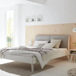HASENA Nachttisch Simona 10 Buche weiss deckend Outlet