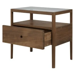 Ethnicraft Nachttisch Spindle braun Outlet