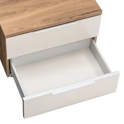 Moderano Nachttisch System One eichefarbig, elfenbein New