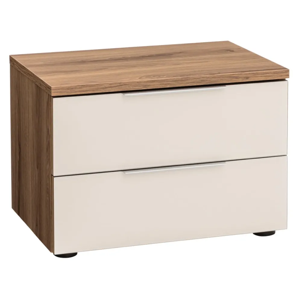 Moderano Nachttisch System One eichefarbig, elfenbein New