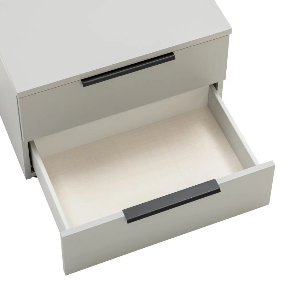 Moderano Nachttisch System One GS Grau Sale