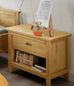 edy&liv Nachttisch Usma hellbraun Outlet
