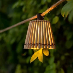 newgarden Outdoor Lichterkette Okinawa bambusfarbig New