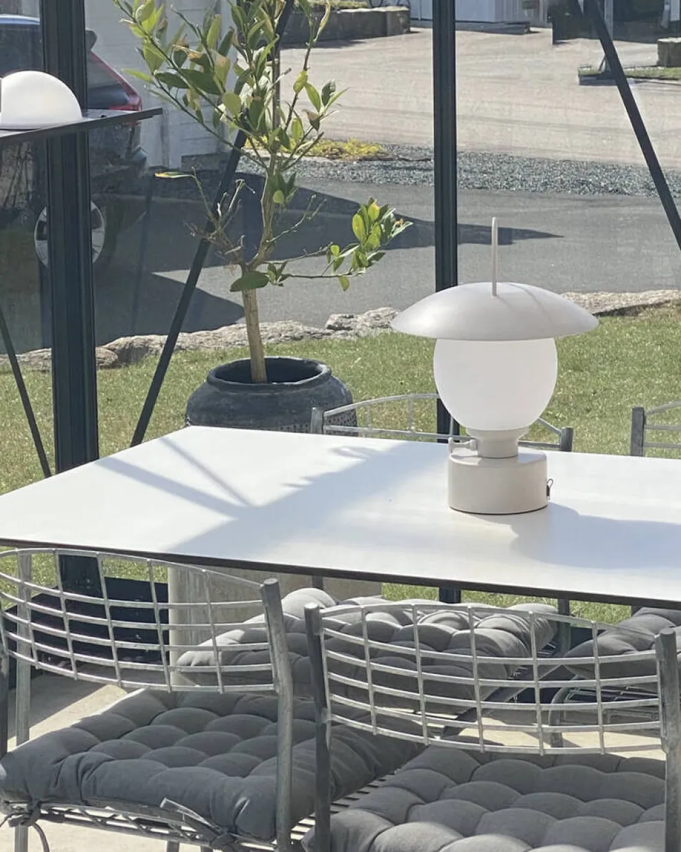 By Rydéns Outdoor Tischleuchte Castro beige Clearance