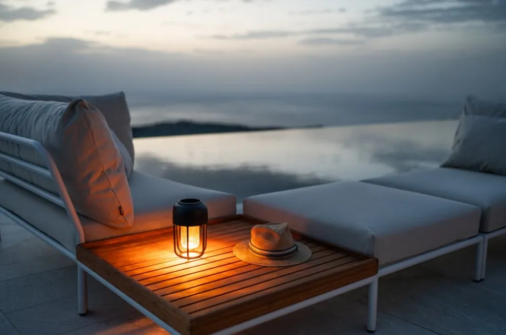 Houe Outdoor Tischleuchte Light No1 Beige Best