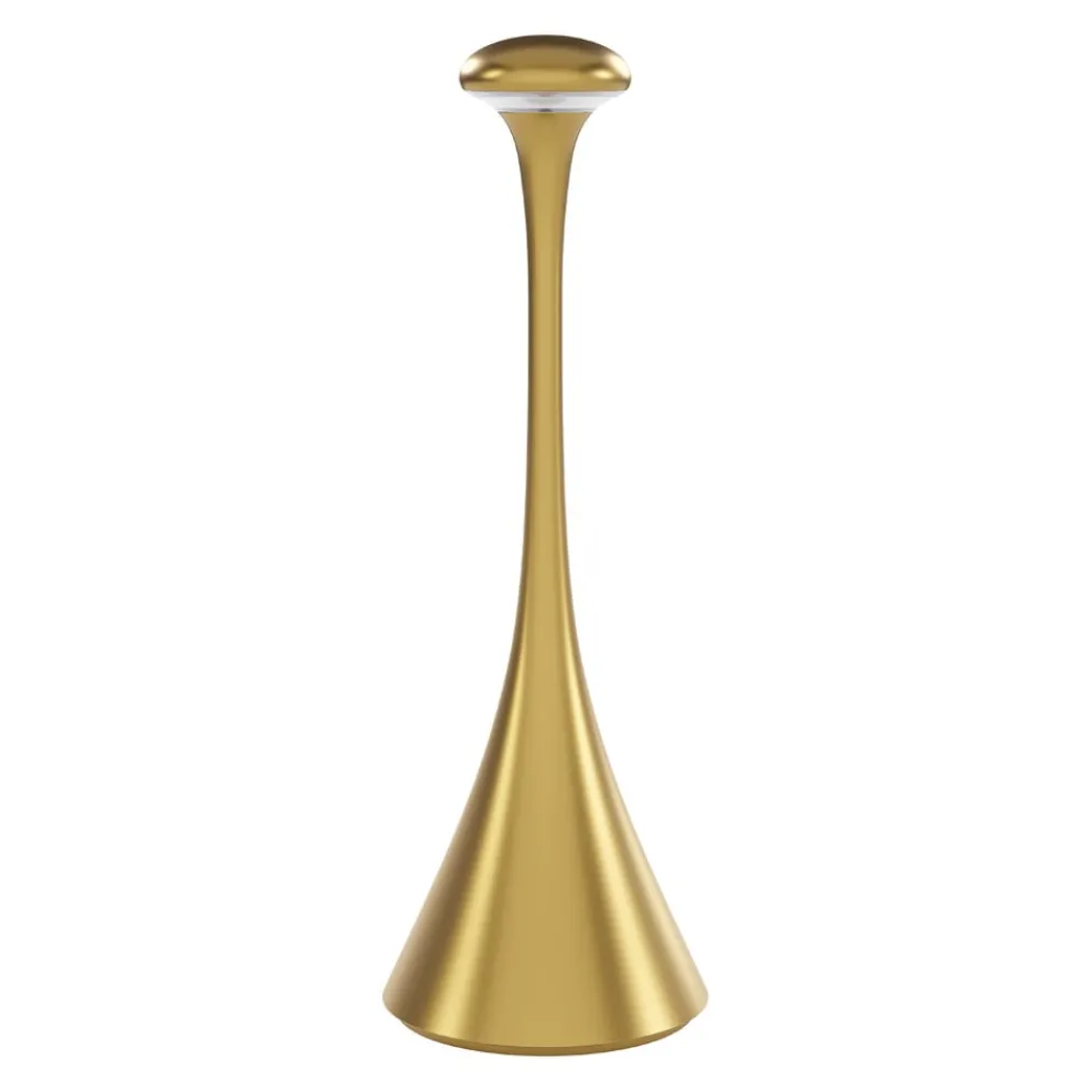 SIGOR Outdoor Tischleuchte Nudrop gold New
